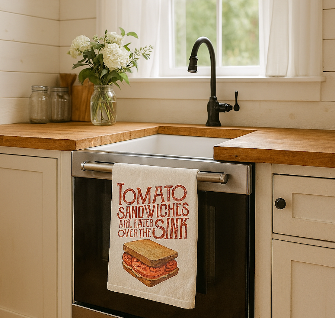 Tomato Tea Towel